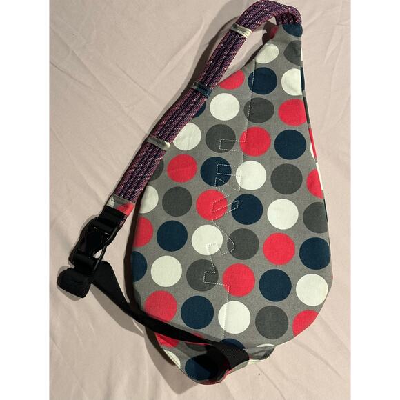 KAVU Rope Sling Bag Crossbody Shoulder Hiking Backpack Multicolor Camping hobo - Picture 7 of 7